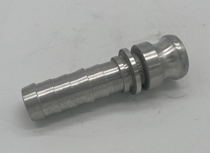 1" Cam and Groove Type E Adapter x Hose Shank