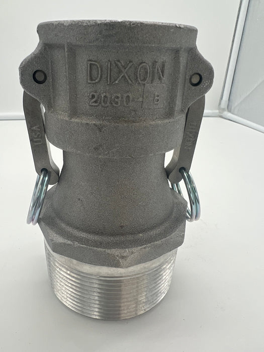 2" 356T6 Aluminum Female Coupler x 3" Male NPT