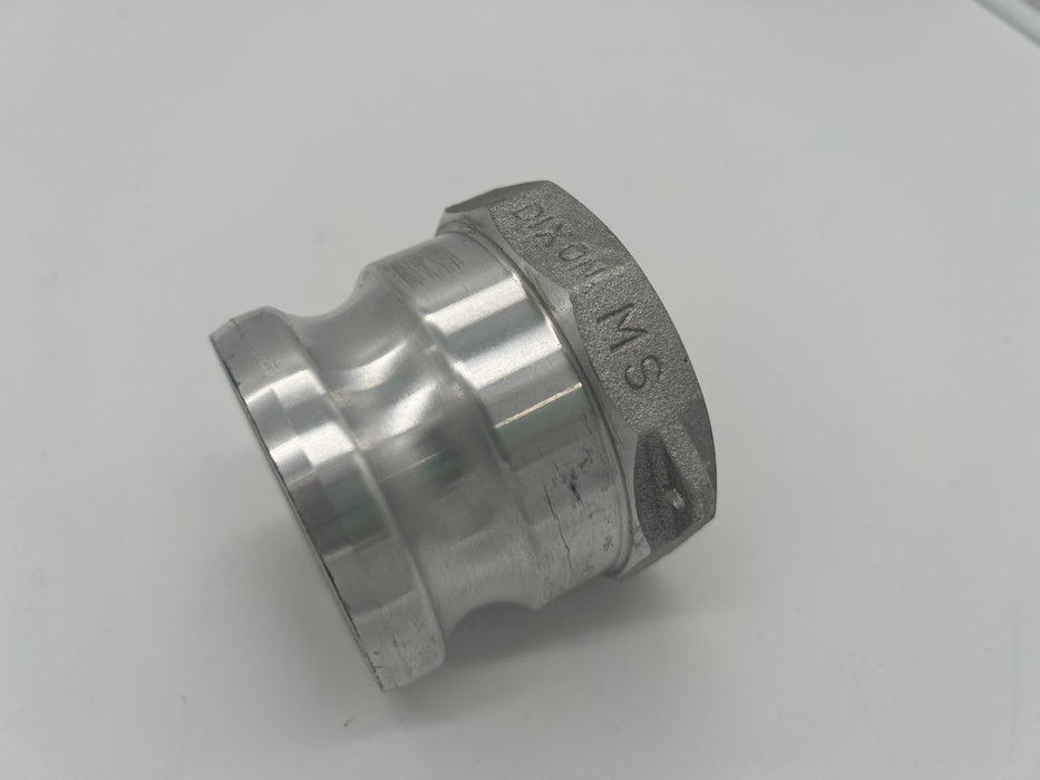 2-1/2" Aluminum Female NPT x Male Adapter